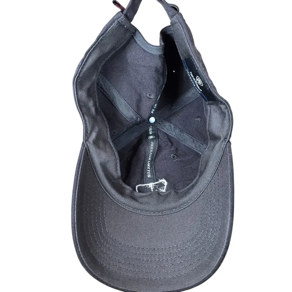 Oklahoma Sooners Schooners Baseball NCAA Cap Dark Gray Red Unisex Adjustable